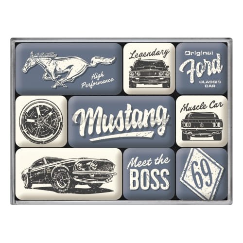 Sada magnetov - Ford Mustang (The Boss)