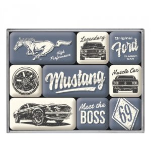 Sada magnetov - Ford Mustang (The Boss)