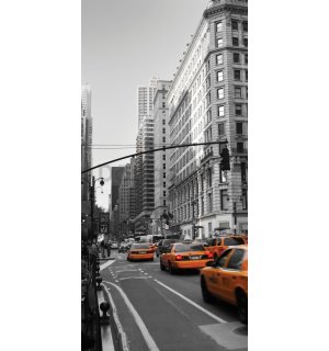 Fototapeta: New York Taxi - 100x211 cm