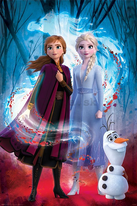 Plagát - Frozen 2, Ľadové kráľovstvo 2 (Guiding Spirit)