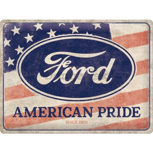 Plechová ceduľa: Ford American Pride - 40x30 cm