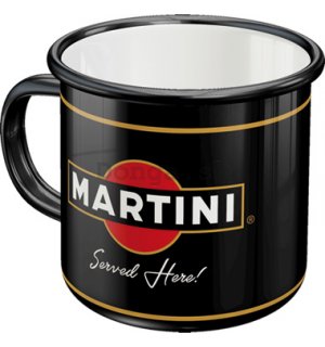 Plechový hrnček - Martini