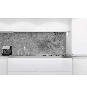 Samolepiaca umývateľná tapeta za kuchynskú linku - Betón, 180x60 cm