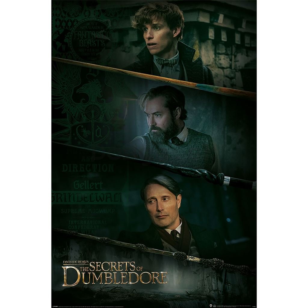 Plagát - Fantastic Beasts Secrets of the Dumbledore, Fantastická zvířata Brumbálova tajem