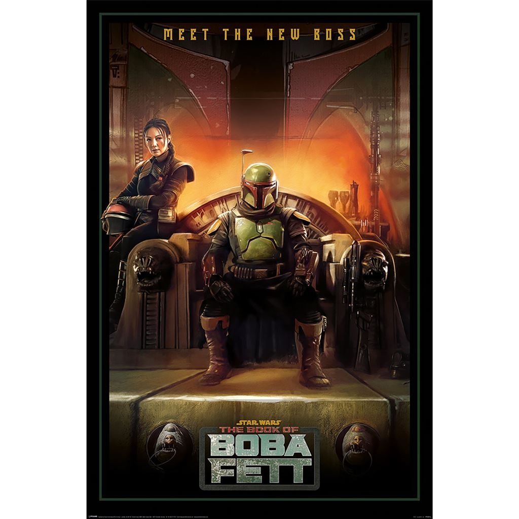 Plagát - Star Wars The Book of Boba Fett (Meet the New Boss)