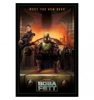 Plagát - Star Wars The Book of Boba Fett (Meet the New Boss)