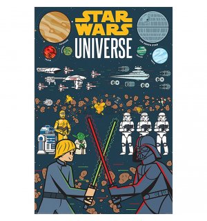 Plagát - Star Wars Cartoon Universe