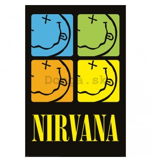 Plagát - Nirvana Smiley