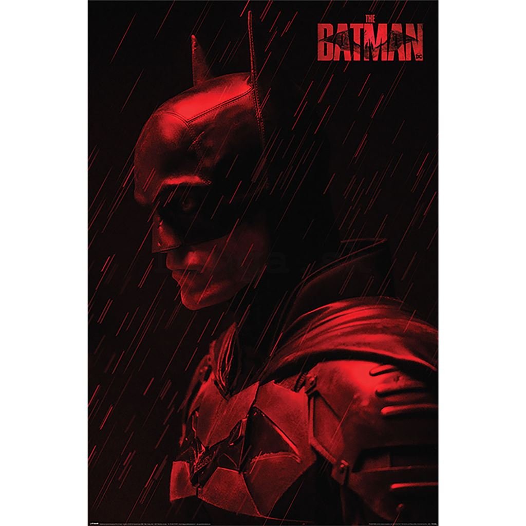 Plagát - The Batman (Red)