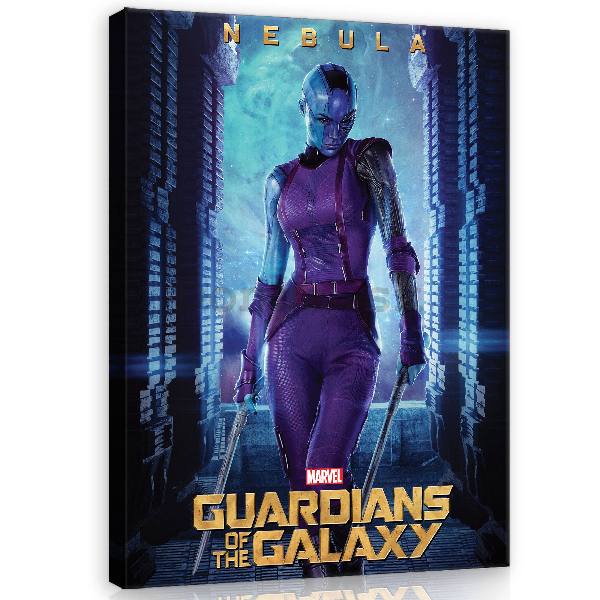 Obraz na plátne: Guardians of The Galaxy Nebula - 40x60 cm
