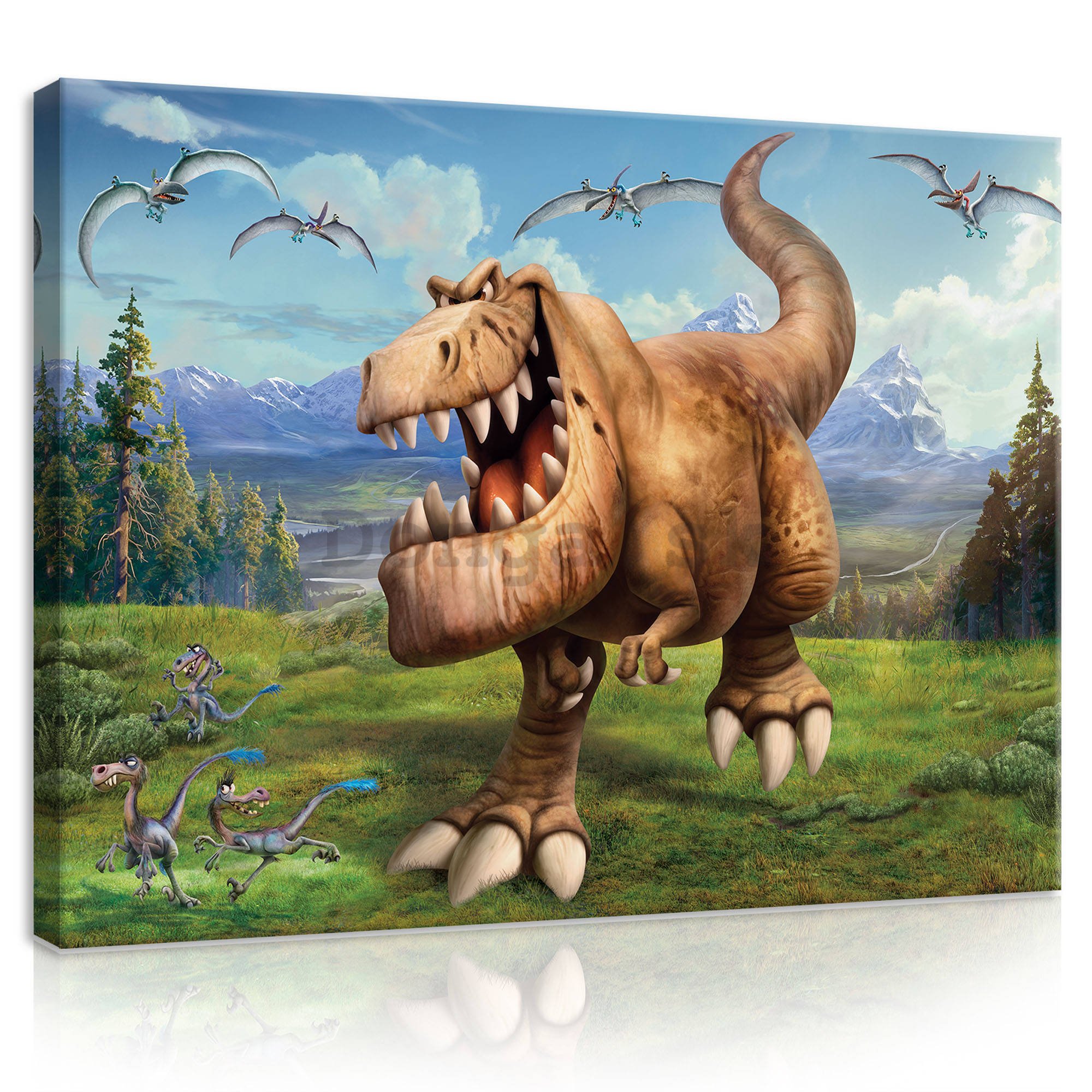 Obraz na plátne: Hodný dinosaur Butch (5) - 60x40 cm