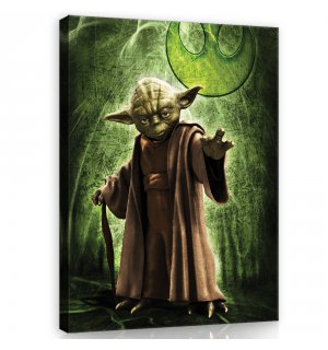 Obraz na plátne: Star Wars Majster Yoda - 40x60 cm