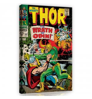 Obraz na plátne: Thor (Wrath of Odin) - 40x60 cm