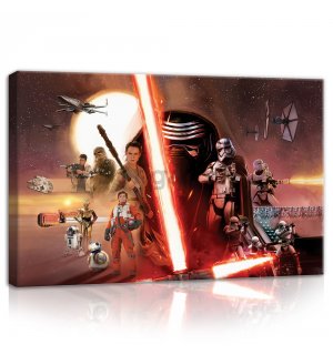 Obraz na plátne: Star Wars The Force Awakens (1) - 40x60 cm