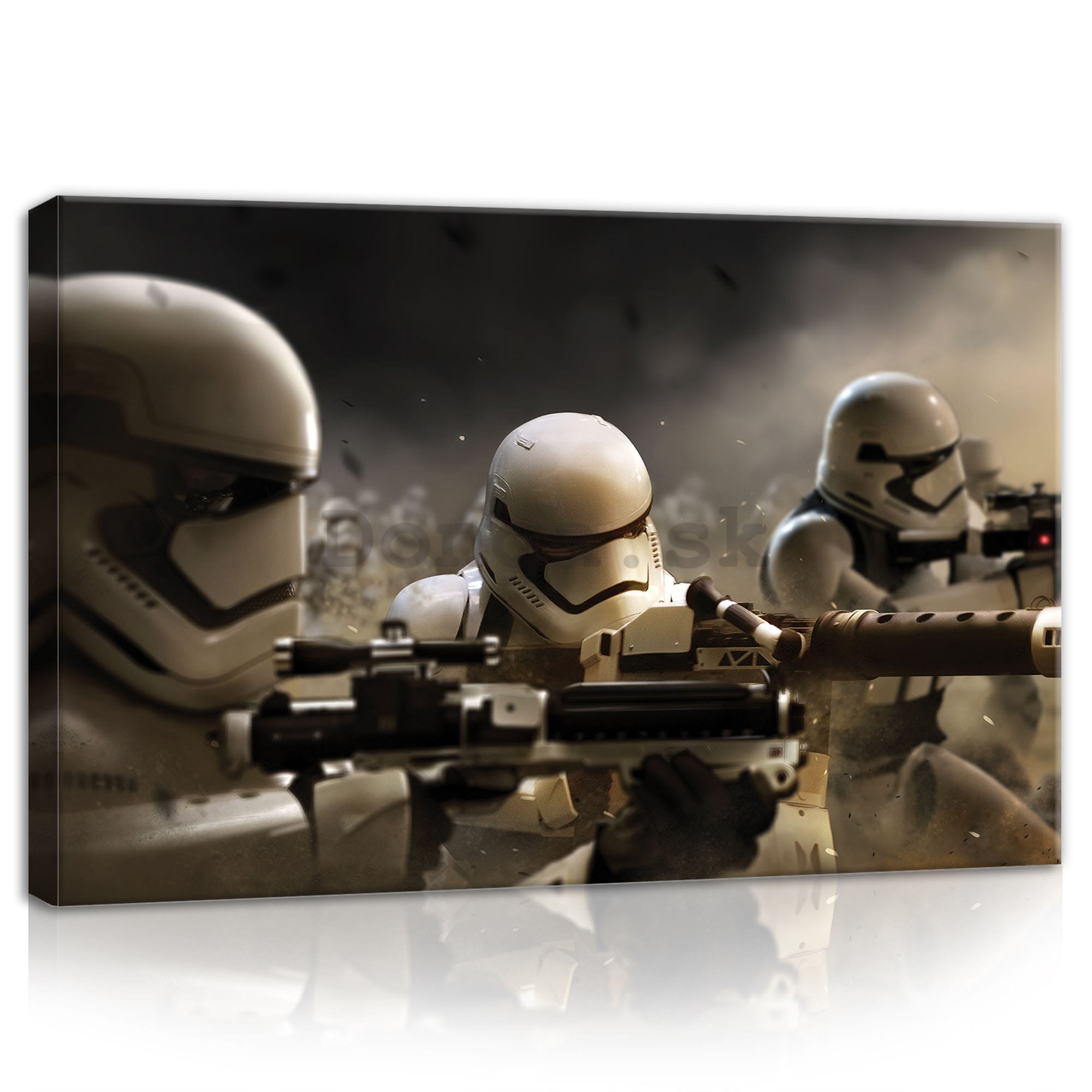 Obraz na plátne: Star Wars First Order's Stormtroopers - 60x40 cm