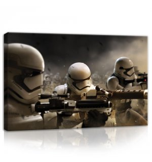 Obraz na plátne: Star Wars First Order's Stormtroopers - 60x40 cm