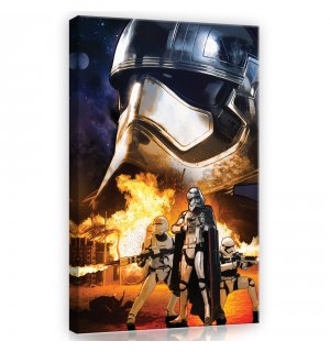 Obraz na plátne: Star Wars Captain Phasma - 40x60 cm