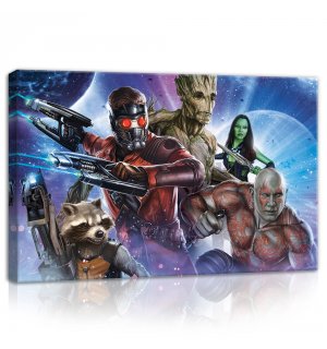 Obraz na plátne: Guardians of The Galaxy Team (1) - 60x40 cm