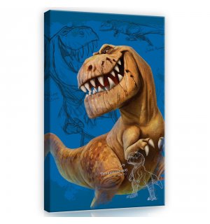 Obraz na plátne: Hodný dinosaur Butch (2) - 40x60 cm