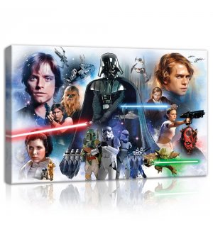 Obraz na plátne: Star Wars Skywalkers - 60x40 cm