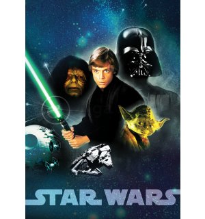 Obraz na plátne: Star Wars Return of the Jedi - 50x70 cm