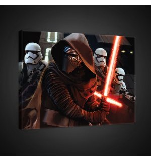 Obraz na plátne: Star Wars Dark Lord Kylo Ren - 70x50 cm