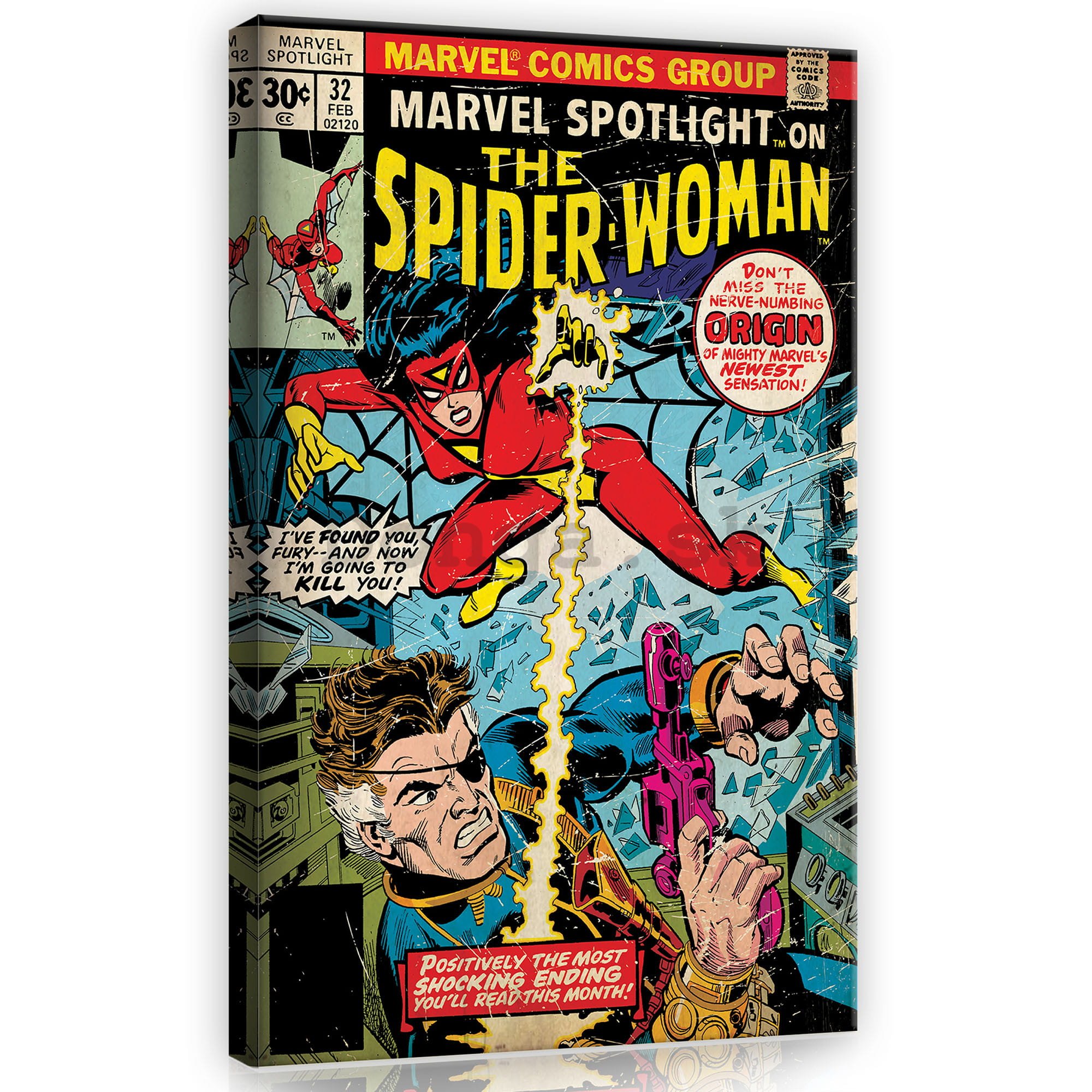 Obraz na plátne: The Spider-Woman (comics) - 40x60 cm