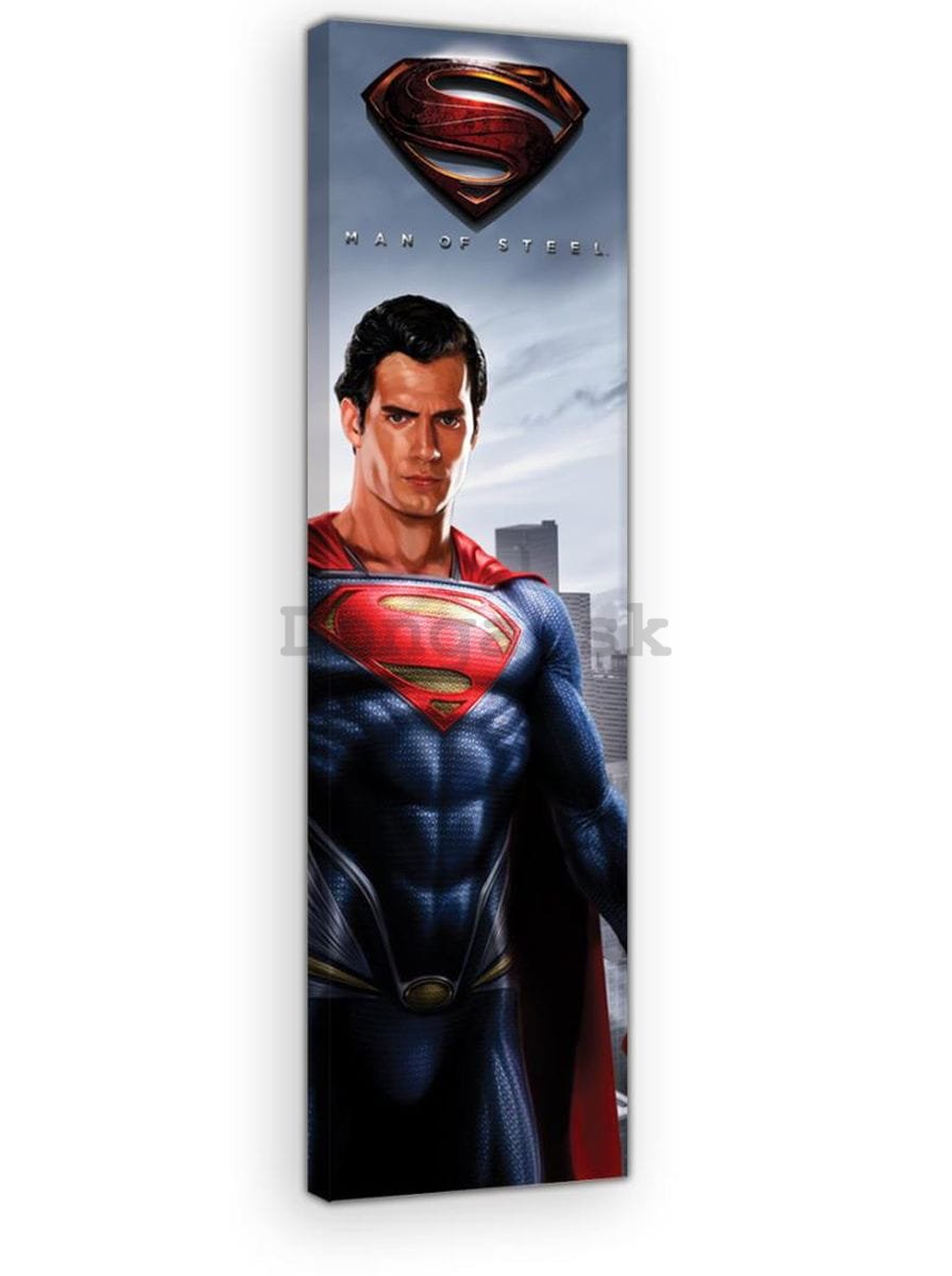 Obraz na plátne: Superman Man of Steel - 45x145 cm