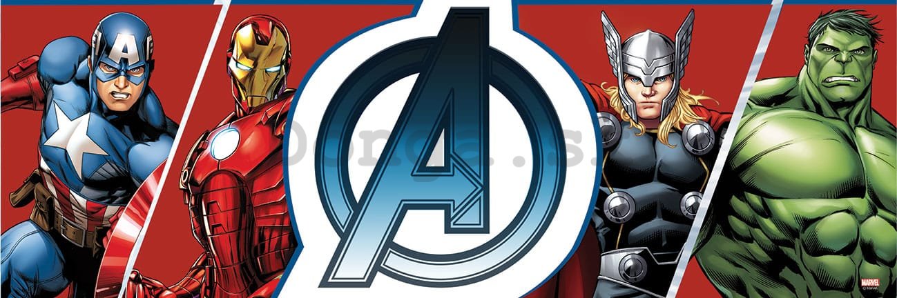 Obraz na plátne: Avengers Assemble - 90x30 cm