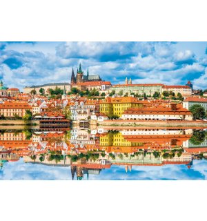 Plagát: Pohľad na Pražský hrad