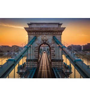 Plagát: Széchenyiho reťazový most, Budapešť