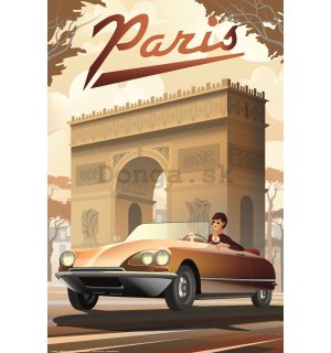 Plagát: Paris (Art Deco)