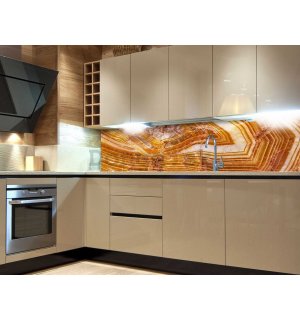 Samolepiaca umývateľná tapeta za kuchynskú linku - Achát, 180x60 cm