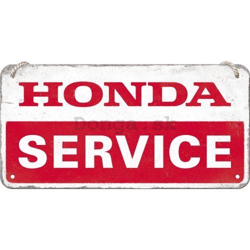 Závesná ceduľa: Honda Service - 20x10 cm