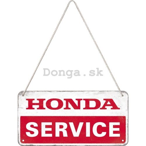 Závesná ceduľa: Honda Service - 20x10 cm