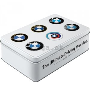 Plechová dóza plochá - BMW Logo Evolution