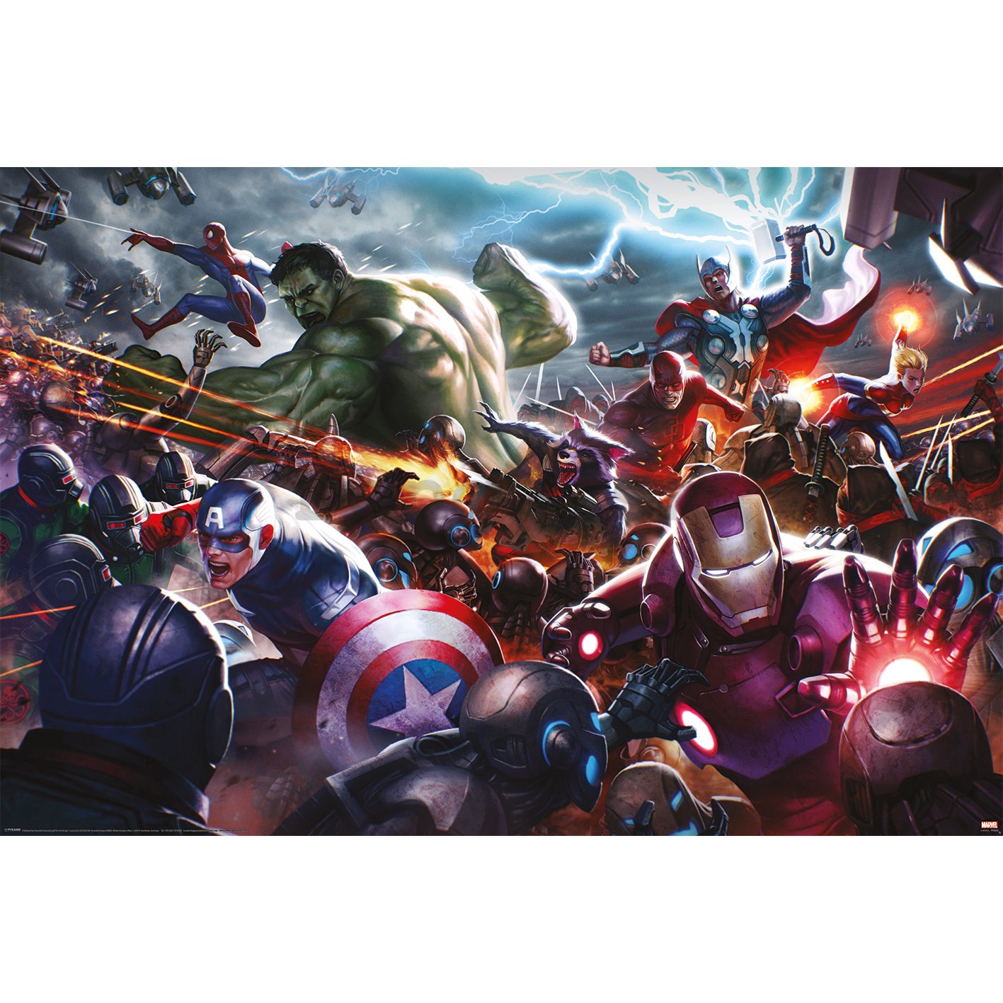Plagát - Marvel Future Fight (Heroes Assault)