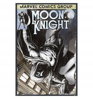 Plagát - Moon Knight (Comic book cover)