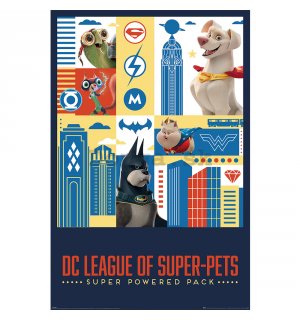Plagát - DC League of Super-Pets (Activate)