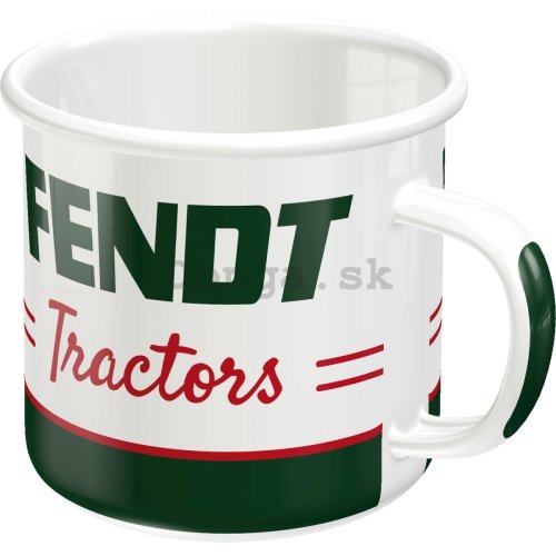 Plechový hrnček - Fendt Tractors