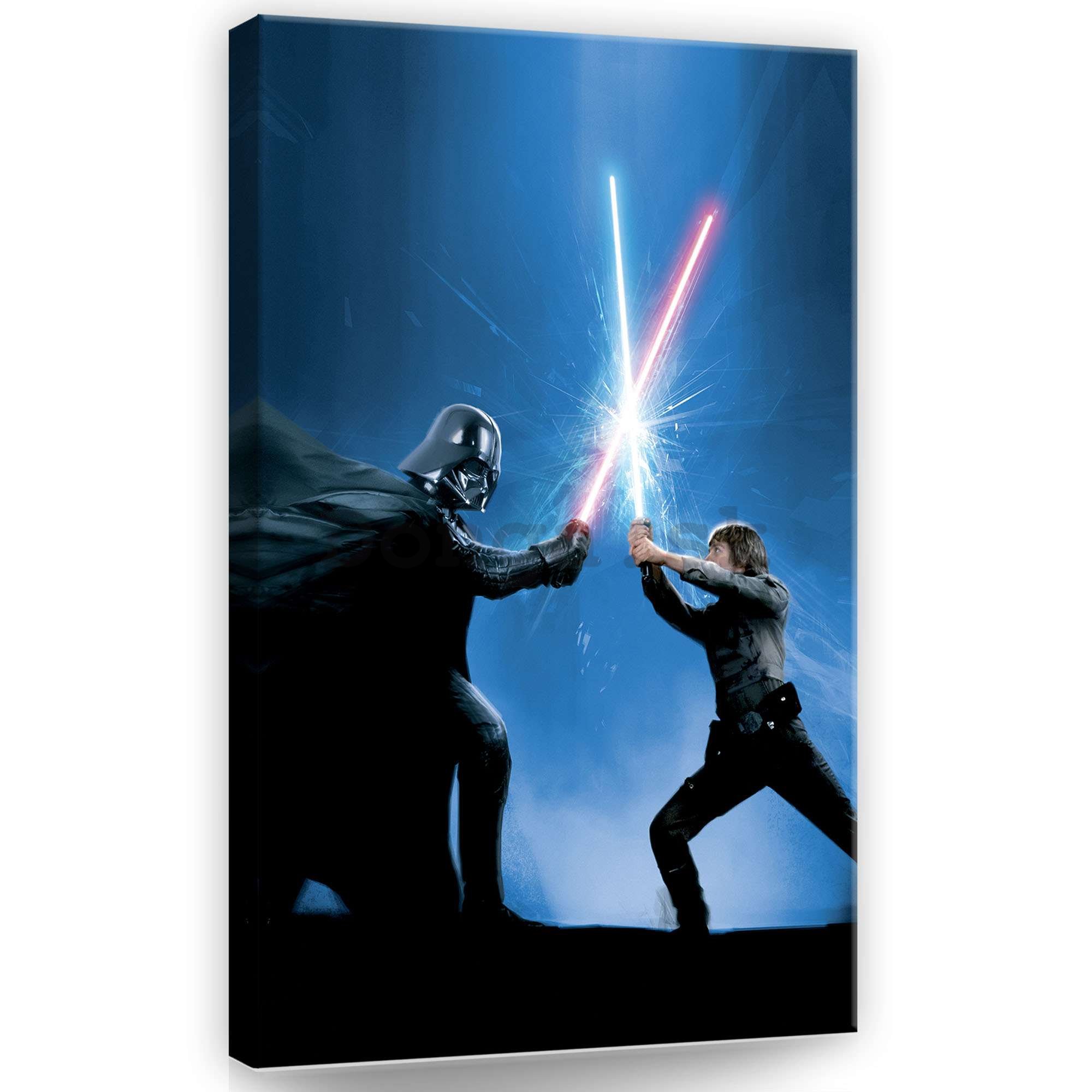 Obraz na plátne: Star Wars Duel - 40x60 cm