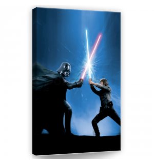 Obraz na plátne: Star Wars Duel - 40x60 cm