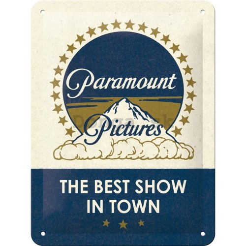 Plechová ceduľa: Paramount (Classic Logo) - 20x15 cm