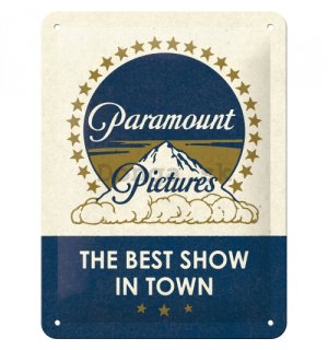 Plechová ceduľa: Paramount (Classic Logo) - 20x15 cm
