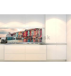 Samolepiaca umývateľná tapeta za kuchynskú linku -  Portovenere, 180x60 cm