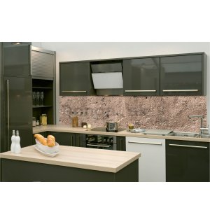 Samolepiaca umývateľná tapeta za kuchynskú linku - Hrubá omietka, 260x60 cm