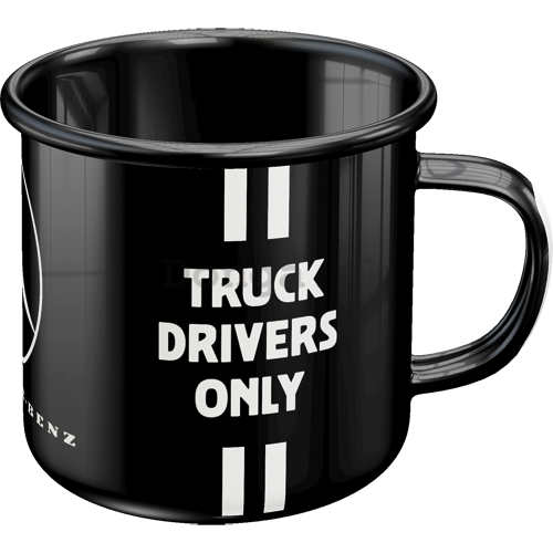 Plechový hrnček - Daimler Truck (Drivers Only)