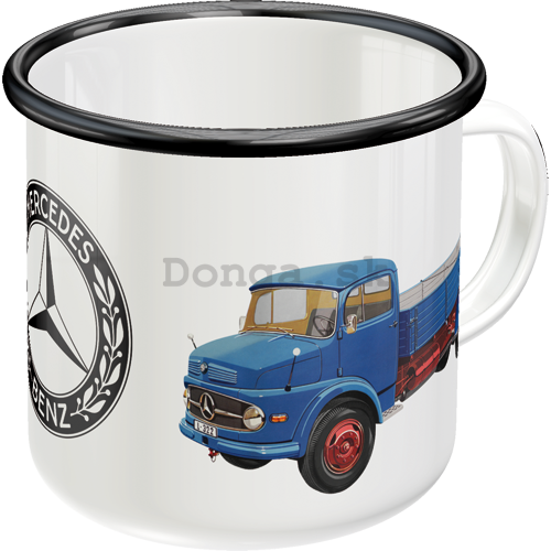 Plechový hrnček - Daimler Truck (Models)