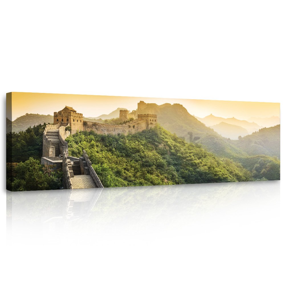 Obraz na plátne: Veľký čínsky múr - 145x45 cm