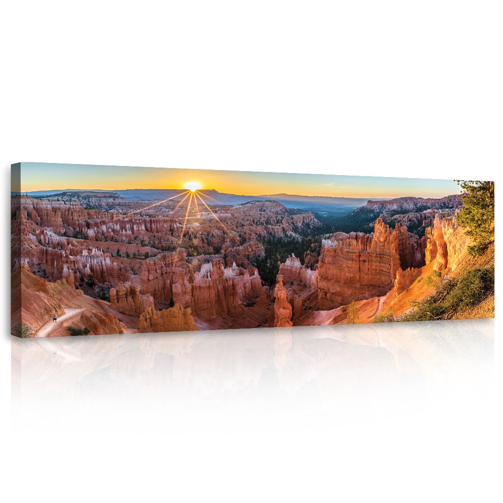 Obraz na plátne: Bryce Canyon - 145x45 cm